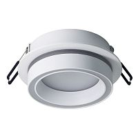 Светильник встраиваемый Feron DL502 LUNA  потолочный GX53 черный круг