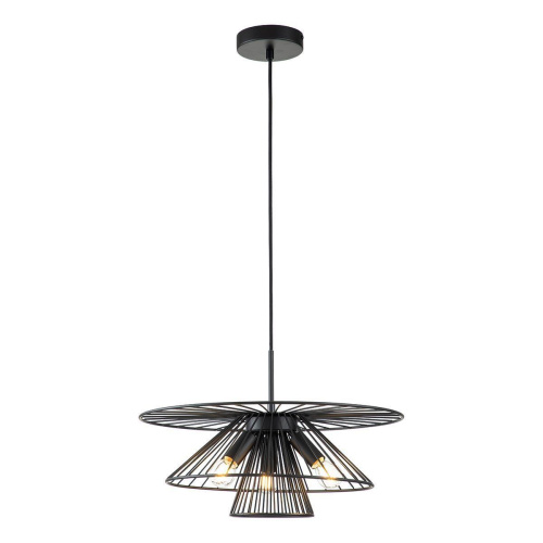 Подвесная люстра Indigo Strato 10016/3P Black V000287 Подвесная люстра Indigo Strato 10016/3P Black V000287