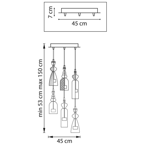 Подвесная светодиодная люстра Lightstar Belle 814069 фото 10