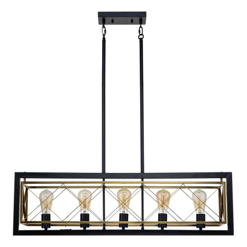 Подвесная люстра Indigo Era 10003/5R Black V000067 фото 4