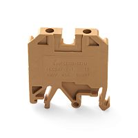 Зажим наборный изолированный (винтовой) ЗНИ - 6,0 (JXB 6), бежевый STEKKER