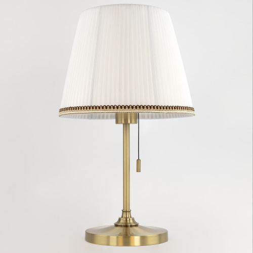 Citilux Линц CL402730 Настольная лампа бронза с белым абажуром фото 3 Citilux Линц CL402730 Настольная лампа бронза с белым абажуром фото 3