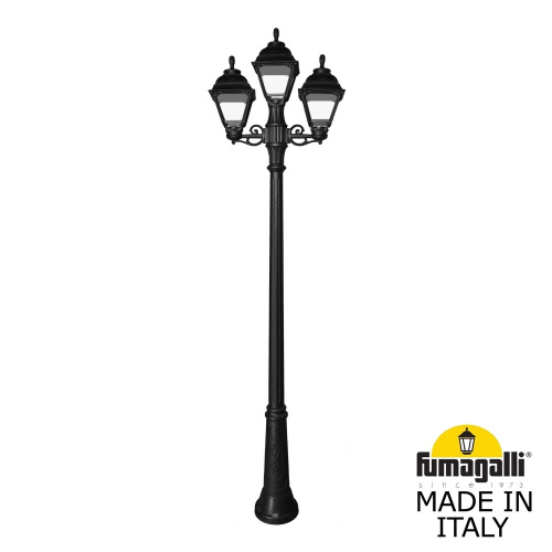 Fumagalli Садово-парковый фонарь FUMAGALLI RICU BISSO/CEFA 2+1 U23.157.S21.AXE27 Fumagalli Садово-парковый фонарь FUMAGALLI RICU BISSO/CEFA 2+1 U23.157.S21.AXE27
