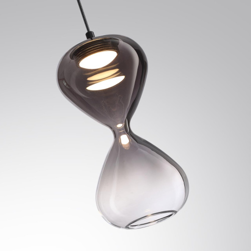 5092/4LA PENDANT ODL25 357 черный/дымчатый градиент/прозрачн./металл/стекло Подвес LED 4W 4000K 388Лм GLESSI фото 6 5092/4LA PENDANT ODL25 357 черный/дымчатый градиент/прозрачн./металл/стекло Подвес LED 4W 4000K 388Лм GLESSI фото 6