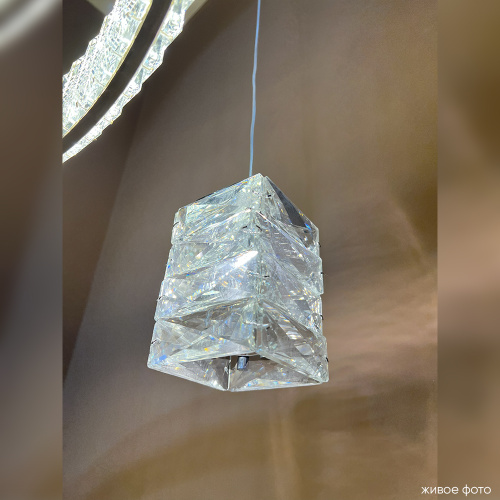 Crystal Lux Подвесной светильник Crystal Lux ROLANDO SP1.1 CHROME фото 4