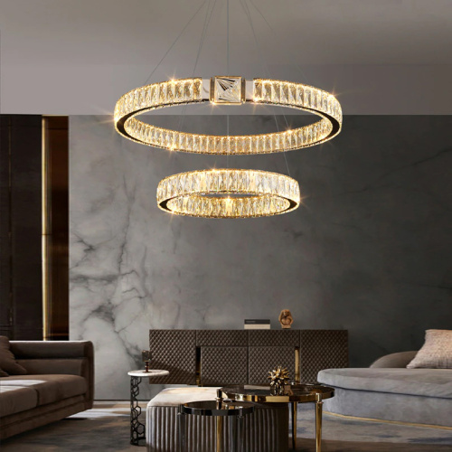 Люстра D8010P/2R/D600+400 gold фото 3