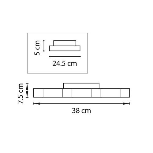 Потолочный светодиодный светильник Lightstar Favo 750071 фото 2