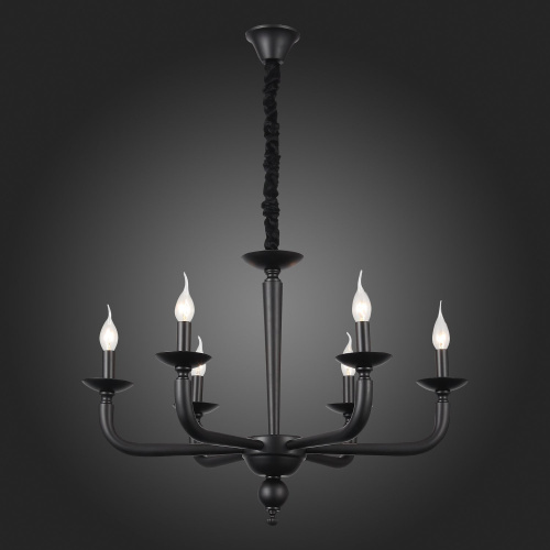 SL1114.403.06 Люстра подвесная ST-Luce Черный E14 6*40W FORTEZA фото 3 SL1114.403.06 Люстра подвесная ST-Luce Черный E14 6*40W FORTEZA фото 3