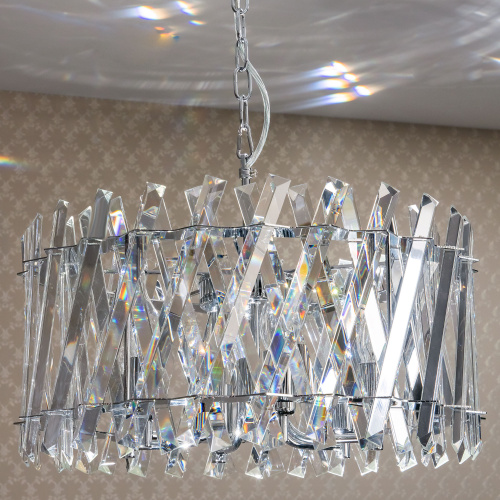 Citilux Ингвар CL334261 Люстра подвесная хрустальная Хром фото 7