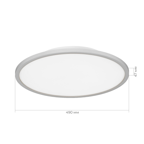 SLE1811-502-01 Светильник потолочный Белый/белая LED 1*42W 4000K TASSEN фото 3