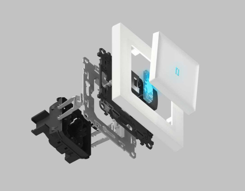 Выключатель двухклавишный AMBRELLA VOLT VM120 фото 2 Выключатель двухклавишный AMBRELLA VOLT VM120 фото 2