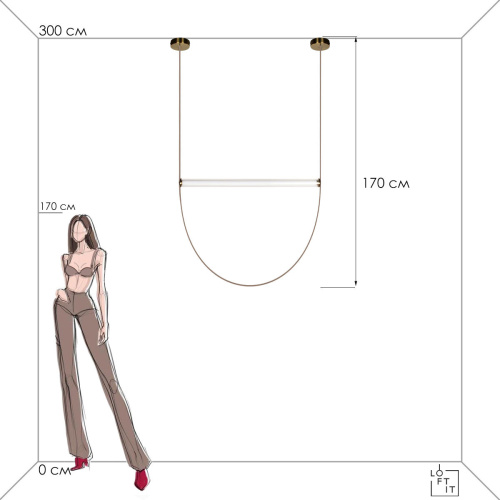 10221/1700 Подвесной светильник LOFT IT Liana фото 3