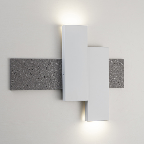 Настенный светильник 14023/2W Silver stone фото 4 Настенный светильник 14023/2W Silver stone фото 4