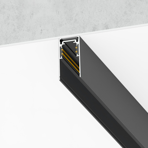 ST003.419.00 Шинопровод магнитный накладной ST-Luce Черный Длина 1 000мм SKYLINE 48 фото 2