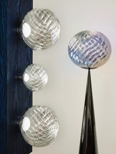 Настенный/Потолочный светильник Whirl Silver LED фото 2 Настенный/Потолочный светильник Whirl Silver LED фото 2