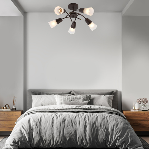 Светильник на штанге Escada 1109/5P Е14*40W Wenge фото 3 Светильник на штанге Escada 1109/5P Е14*40W Wenge фото 3