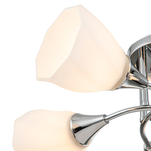 Потолочный светильник Escada 664/5P E27*40W Chrome фото 4 Потолочный светильник Escada 664/5P E27*40W Chrome фото 4