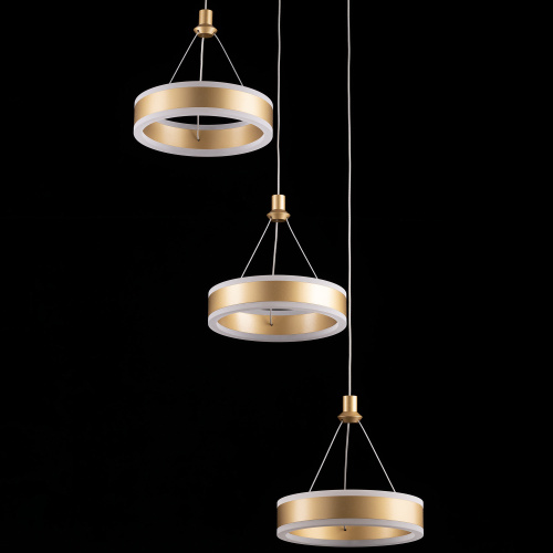 Citilux Дуэт CL719052 LED Подвесной светильник Золото фото 6 Citilux Дуэт CL719052 LED Подвесной светильник Золото фото 6
