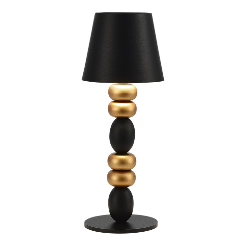 SL1011.414.01 Прикроватная лампа ST-Luce Черный, Золотистый/Черный LED 1*3W 3000-6000K EASE фото 3