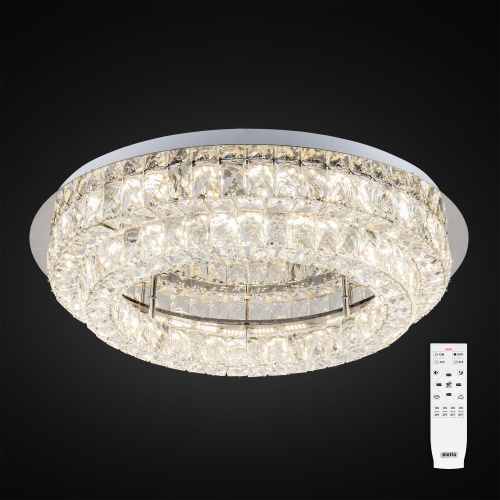 Eletto Olimpia EL330C80.1 LED Люстра хрустальная с пультом Хром фото 2 Eletto Olimpia EL330C80.1 LED Люстра хрустальная с пультом Хром фото 2