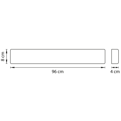 810636 Бра FIUME LED 30W 2850LM БЕЛЫЙ МАТОВЫЙ 4000K фото 9