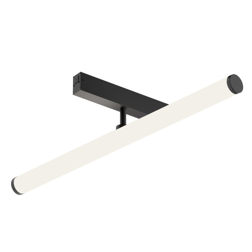 DK8065-BK Рассеивающий матовый светильник SMART RAY 12W DIM 3000K-6000K, черный, акрил, алюминий фото 2