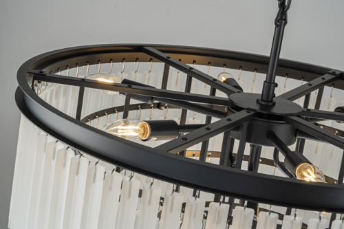 Люстра Odeon 10A black/frost фото 2