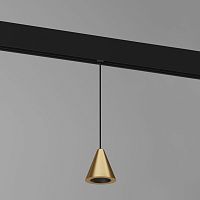 Трековый светильник 5W 4200K Event латунь Slim Magnetic 85039/01