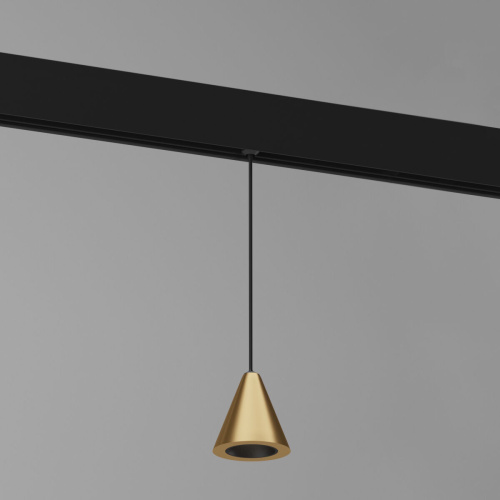 Трековый светильник 5W 4200K Event латунь Slim Magnetic 85039/01