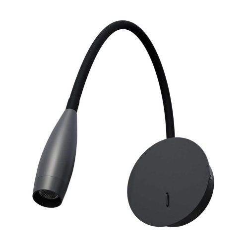 Бра 3W 160LM 3000K, черный Omega Lightstar 200337 Бра 3W 160LM 3000K, черный Omega Lightstar 200337