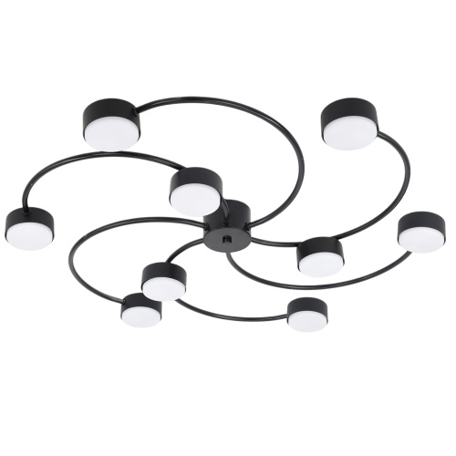 Потолочный светильник Escada 1180/9P GX53*15W Black фото 2 Потолочный светильник Escada 1180/9P GX53*15W Black фото 2