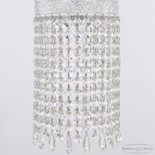 Подвесной светильник с хрустальными подвесками AL19201/15OL WMN Drops Bohemia Ivele Crystal (Богемия Ивеле Кристалл) фото 3
