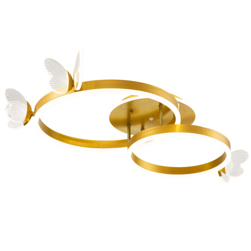 Потолочный светильник Escada 10225/2 LED*65+15W Gold Потолочный светильник Escada 10225/2 LED*65+15W Gold