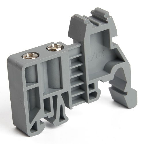 LD559 Концевой стопор (ограничитель) на DIN рейку для ЗНИ, серый STEKKER фото 5