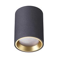 4205/1C HIGHTECH ODL20 327 черный/металл Потолочный светильник GU10 50W IP54 AQUANA