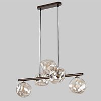 Подвесной светильник со стеклянными плафонами 11026 Lava Brown