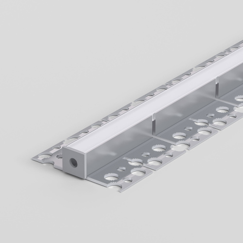 LL-2-ALP024 Встраиваемый гибкий алюминиевый профиль под ГКЛ 9,5мм (под ленту до 9,5mm) LL-2-ALP024 фото 4