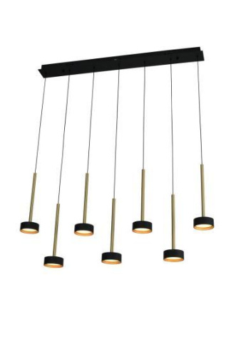 Люстра подвесная Alfa Light F3924-85 black 55W 100*10*H 150 Люстра подвесная Alfa Light F3924-85 black 55W 100*10*H 150