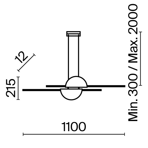 Подвесной светильник Maytoni MOD179PL-L26BS4K фото 3