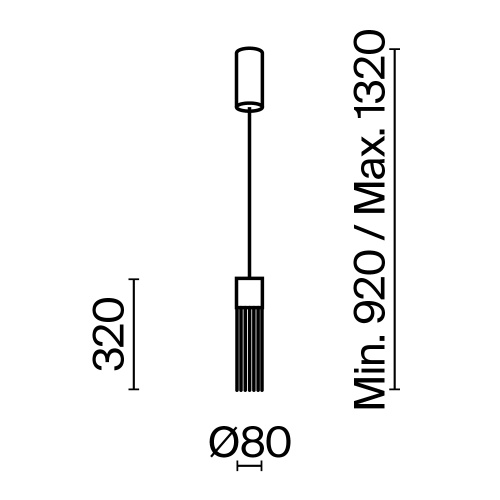 Подвесной светильник Maytoni MOD190PL-L5G3K фото 12
