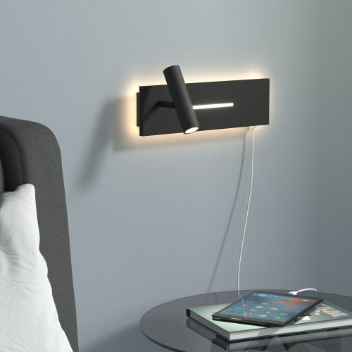 Светильник настенный светодиодный Tuo LED MRL LED 1117 черный фото 8 Светильник настенный светодиодный Tuo LED MRL LED 1117 черный фото 8