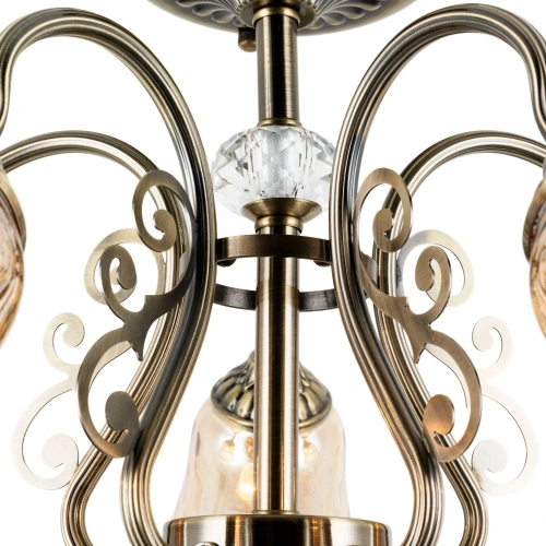 Потолочная люстра Arte Lamp NICOLE A2702PL-5AB фото 4 Потолочная люстра Arte Lamp NICOLE A2702PL-5AB фото 4