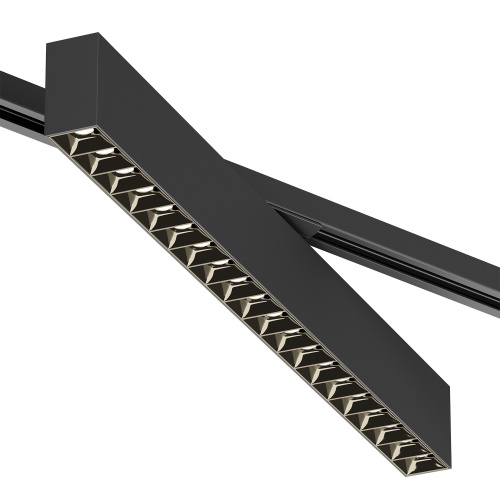 DK6634-BK Поворотный однофазный трековый светильник EDDER со светодиодом L538mm 220V 40W 30° 3000K IP20 черный алюминий DK6634-BK Поворотный однофазный трековый светильник EDDER со светодиодом L538mm 220V 40W 30° 3000K IP20 черный алюминий