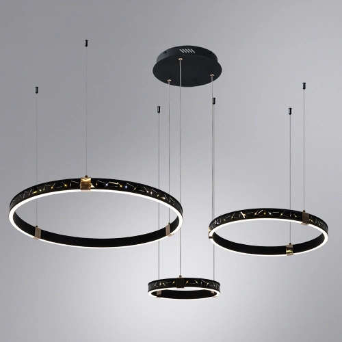 Подвесная люстра Arte Lamp SHINE A2222SP-3BK фото 2
