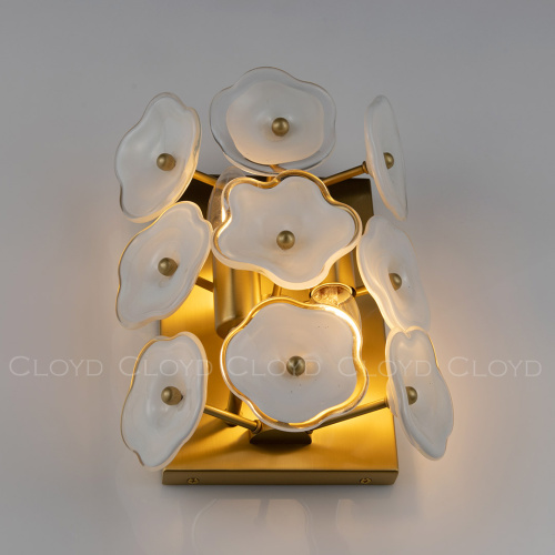 Бра Cloyd EFIOPIA W2 / выс. 28 см - латунь (арт.20393) фото 2 Бра Cloyd EFIOPIA W2 / выс. 28 см - латунь (арт.20393) фото 2