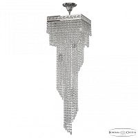 Люстра спираль хрустальная 83112/30IV-100 Ni Bohemia Ivele Crystal (Богемия Ивеле Кристалл)