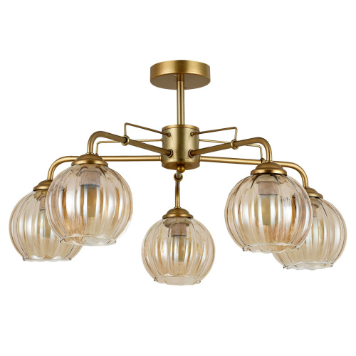 Светильник на штанге Escada 1135/5P E27*60W Сhampangne gold фото 2 Светильник на штанге Escada 1135/5P E27*60W Сhampangne gold фото 2