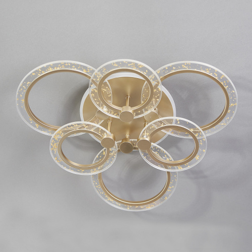 Потолочный светильник Escada 10225/6 LED*97W BL Gold фото 3