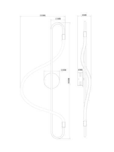 Настенный светильник (бра) Freya FR6059WL-L28BS фото 10