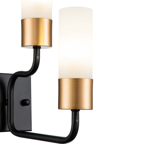 Настенный светильник Escada 2108/2A E14*40W Black/Gold фото 3 Настенный светильник Escada 2108/2A E14*40W Black/Gold фото 3